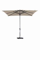 Madison Syros luxe Parasol 280 x 280 cm vierkant Ecru - thumbnail