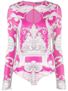 Versace body à imprimé baroque - Rose