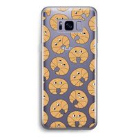 Croissant: Samsung Galaxy S8 Transparant Hoesje Croissant: Samsung Galaxy S8 Transparant Hoesje