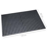 Deurmat -Rubber-ringmat 80x120cm