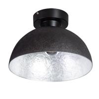 Mezzo tondo zwart zilver plafondlamp