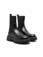 Moncler Enfant bottines Petit Neue 70 mm en cuir - Noir - thumbnail