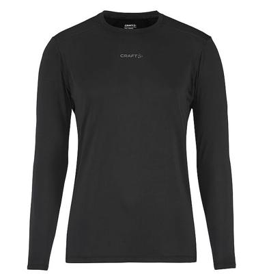 Craft ADV Essence 2 hardloopshirt lange mouw zwart heren