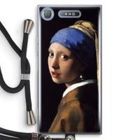The Pearl Earring: Sony Xperia XZ1 Transparant Hoesje met koord