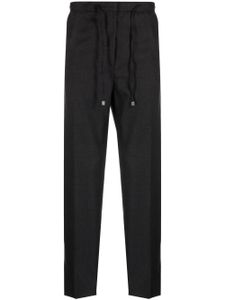 Lardini pantalon de costume à lien de resserrage - Gris