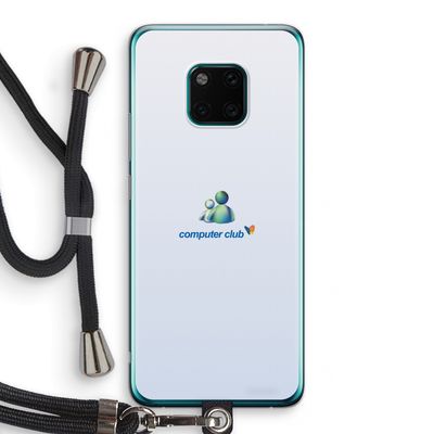 MSN: Huawei Mate 20 Pro Transparant Hoesje met koord