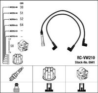 Bougiekabelset RCVW210 - thumbnail