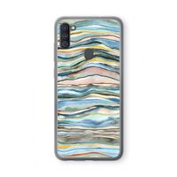 Watercolor Agate: Samsung Galaxy A11 Transparant Hoesje Watercolor Agate: Samsung Galaxy A11 Transparant Hoesje