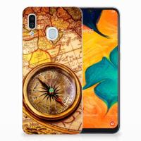 Samsung Galaxy A30 | Silliconen Back Cover | Kompas