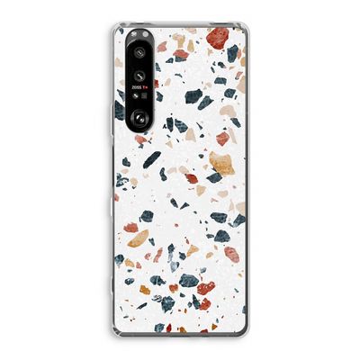Terrazzo N°4: Sony Xperia 1 III Transparant Hoesje