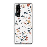 Terrazzo N°4: Sony Xperia 1 III Transparant Hoesje