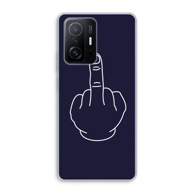 F**k U: Xiaomi 11T Pro Transparant Hoesje