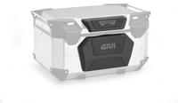 GIVI E240 rugsteun voor Outback OBKEV58 Evo Smart, topkoffer op de moto, Zwart