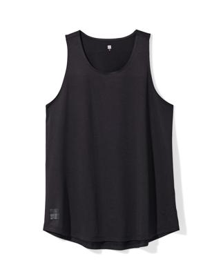 HEMA Dames sportsinglet loose fit zwart (zwart)
