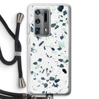 Terrazzo N°2: Huawei P40 Pro Plus Transparant Hoesje met koord