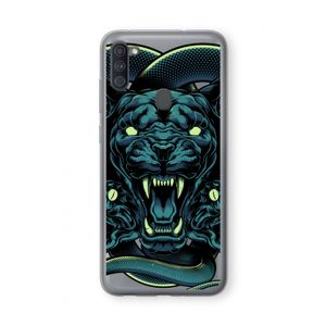 Cougar and Vipers: Samsung Galaxy A11 Transparant Hoesje