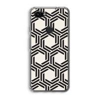Geometrisch patroon: Google Pixel 3a Transparant Hoesje