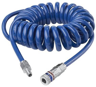 WhispAir Spiraalslang blauw 8mm