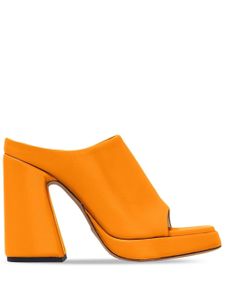 Proenza Schouler sandales Forma 110 mm à plateforme - Orange