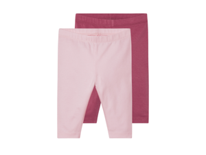 lupilu 2 Baby leggings (Lichtroze/paars, 50/56)