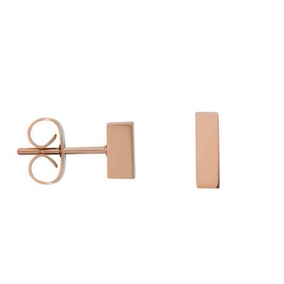 iXXXi Oorbellen Abstract Rectangle Rosé
