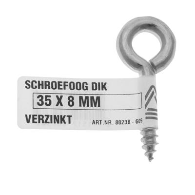Schroefoog dik - Deltafix