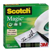 Quantore Plakband scotch magic 810 mat - 12mmx33m