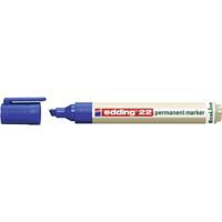 Edding edding 22 permanent marker EcoLine 4-22003 Permanent marker Blauw Watervast: Ja - thumbnail