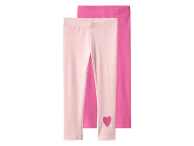 lupilu Set van 2 kinder leggings (Lichtroze, 86/92) lupilu Set van 2 kinder leggings (Lichtroze, 86/92)