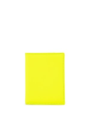 Comme Des Garçons Wallet porte-cartes colour block - Jaune