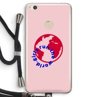 Run The World: Huawei Ascend P8 Lite (2017) Transparant Hoesje met koord