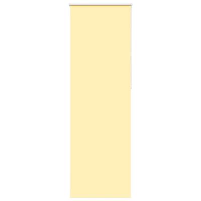Rolgordijn verduisterend 75x230 cm stofbreedte 70,7cm geel