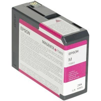 Epson inktpatroon magenta T 580 80 ml T 5803