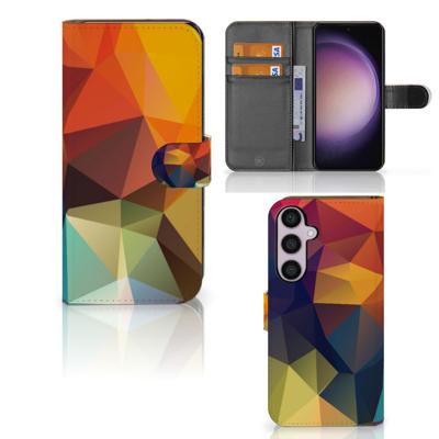 Samsung Galaxy S24 Plus | Book Case | Polygon Color