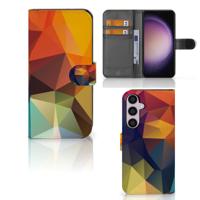 Samsung Galaxy S24 Plus | Book Case | Polygon Color