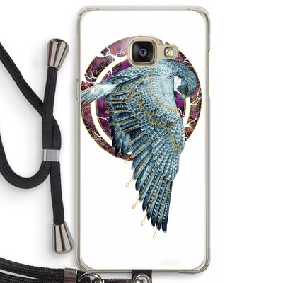 Golden Falcon: Samsung Galaxy A3 (2016) Transparant Hoesje met koord