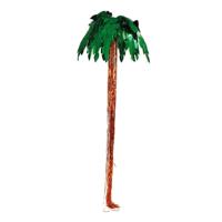 Palmboom decoratie - 300 x 70 cm - met plafond haak - folie - Hawaii thema - versieringen