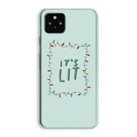 It's Lit: Google Pixel 5a 5G Transparant Hoesje