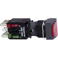 Schneider Electric XB6CW4B5B XB6CW4B5B Verlichte druktoets 250 V 3 A Moment (l x b x h) 57 x 18 x 18 mm IP65 1 stuk(s)