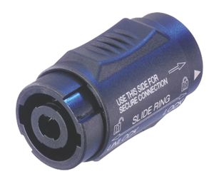 Neutrik NTR-NL4MMX Connector Speaker Female Zwart