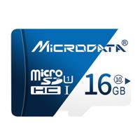 MICROGEGEVENS 16GB U1 blauw en wit TF (Micro SD) geheugenkaart