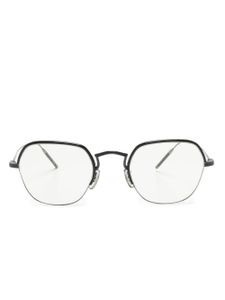 Oliver Peoples lunettes de vue TK-7 à monture géométrique - Noir