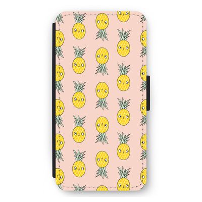 Ananas: iPhone 12 Pro Max Flip Hoesje