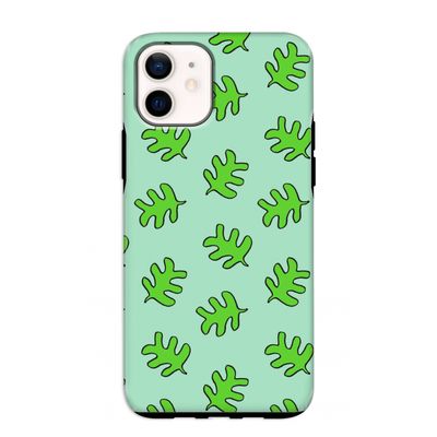 Groene blaadjes: iPhone 12 mini Tough Case