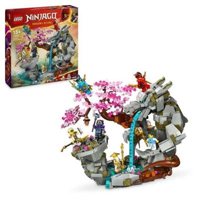 LEGO NINJAGO 71819 Dragon Rock-heiligdom, Ninja-speelgoed, 6 minifiguren