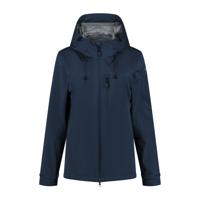 Blue loop W Virga Shell Rainjacket Dames Regenjas Dress Blue S