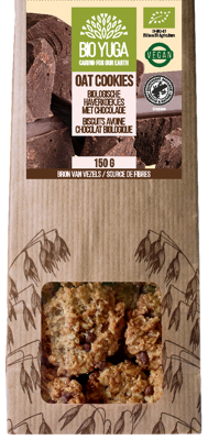 Bio Yuga Haverkoekjes Chocolade
