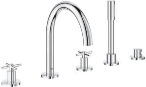 Grohe Atrio Badrandcombinatie 5-gats Chroom