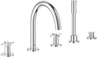 Grohe Atrio Badrandcombinatie 5-gats Chroom - thumbnail