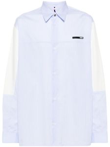 OAMC chemise en coton à rayures - Bleu